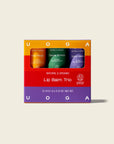 Uoga uoga Balm Trio Lūpu balzamu komplekts