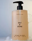 Salt & Stone Safrāna & ciedra ķermeņa kopšanas rituāla komplekts