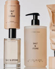 Salt & Stone Safrāna & ciedra ķermeņa kopšanas rituāla komplekts