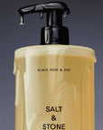 Salt & Stone Melnās rozes & agarkoka ķermeņa kopšanas komplekts