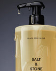 Salt & Stone Melnās rozes komplekts