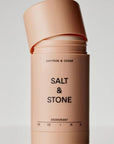Salt & Stone dabīgs dezodorants ar safrānu, jasmīnu un ciedru, 75g