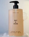 Salt & Stone Safrāna & ciedra ķermeņa kopšanas komplekts