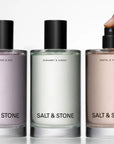 Salt & Stone Melnās rozes & agarkoka ķermeņa sprejs, 100ml