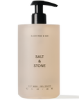 Salt & Stone dušas želeja ar melno rozi, vetīveru un agarkoku, 450ml
