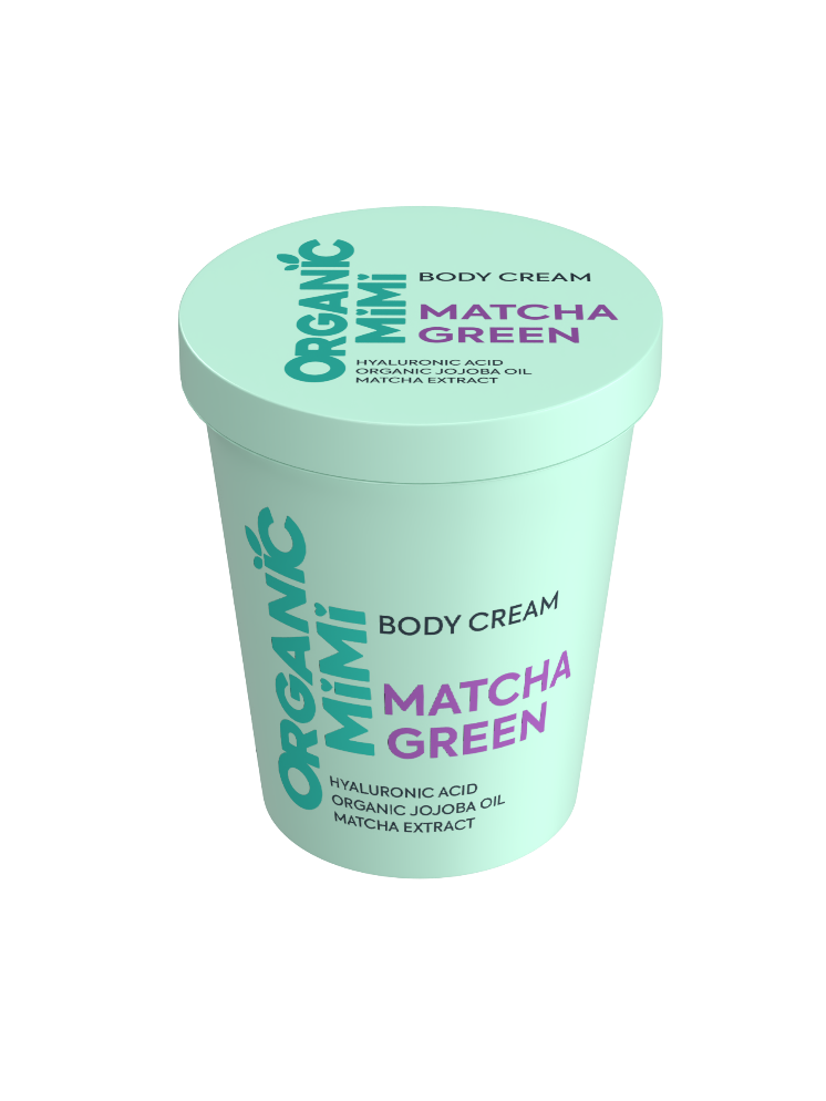 Ķermeņa krēms MATCHA GREEN Mača un jojoba 200ml