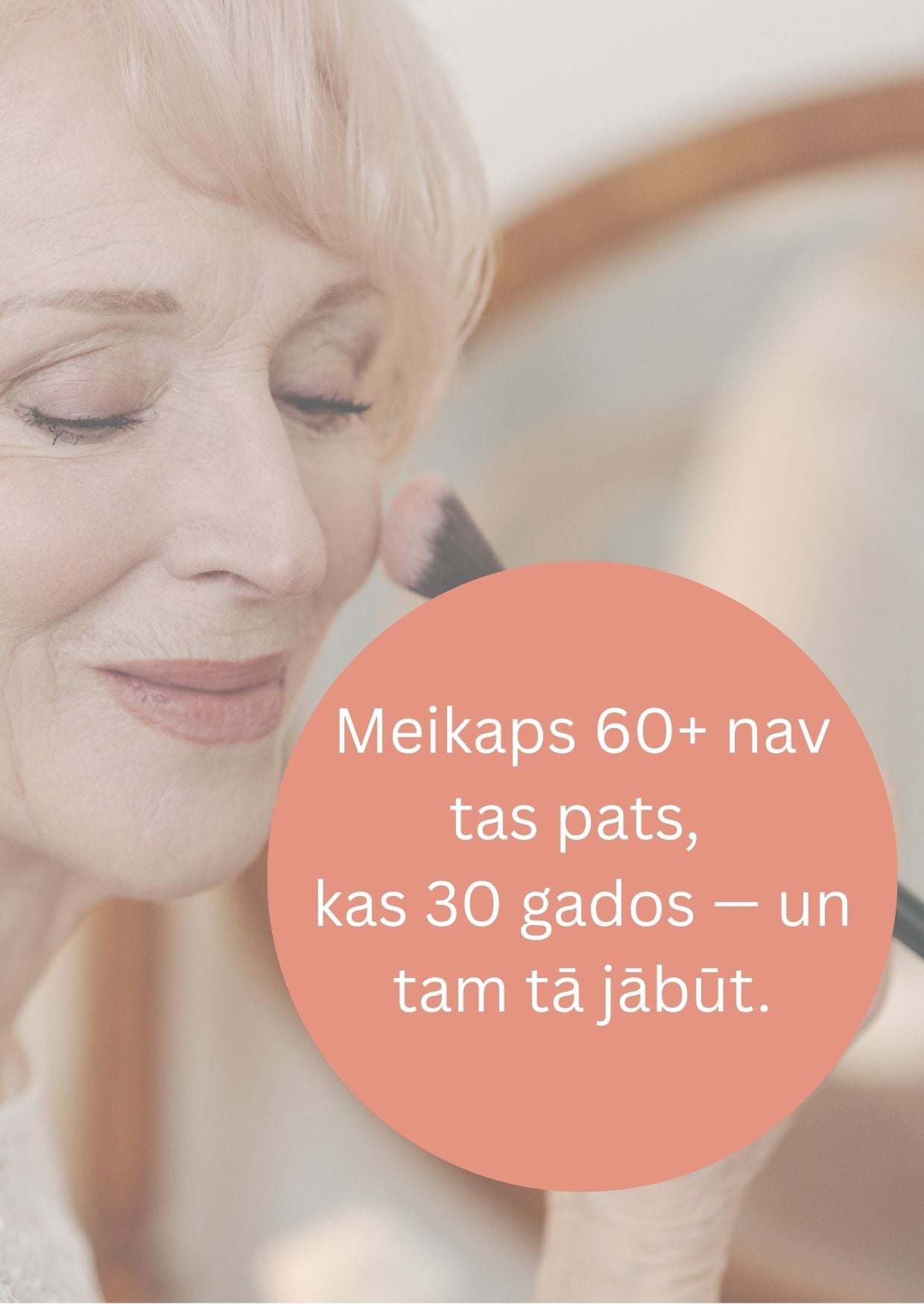 Atklāj 5 zelta likumus liftinga meikapā sievietēm pēc 50
