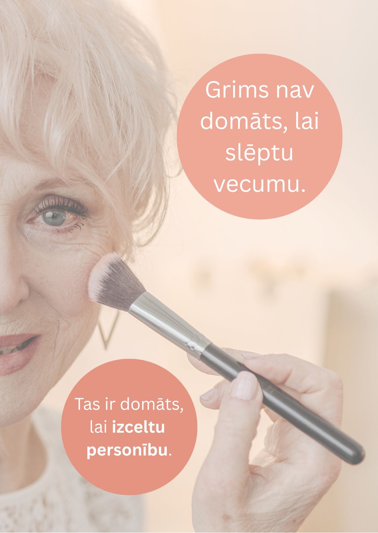 Atklāj 5 zelta likumus liftinga meikapā sievietēm pēc 50