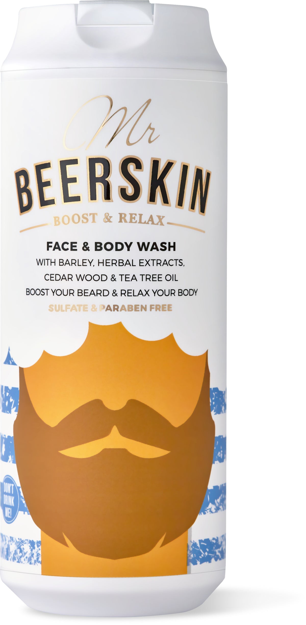 Mr. Beerskin sejas un ķermeņa attīrošā želeja.