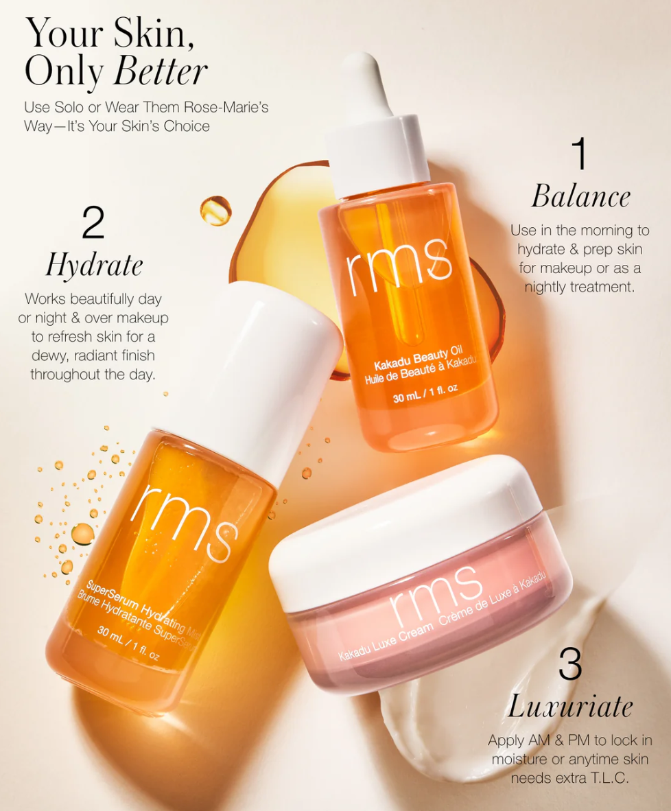RMS mitrinošais sejas sprejs SuperSerum